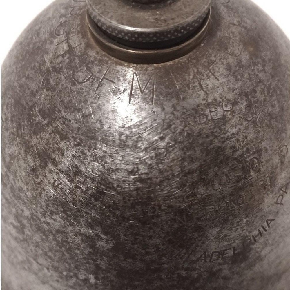 Antique Industrial Oil Can Faber Co. Inc G.F.M. Mfg. Co Phila, PA Early 1900s - Picture 4 of 8